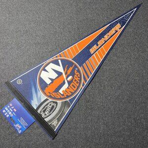 NEW YORK ISLANDERS 12X29-1/2  NHL HOCKEY VINTAGE PENNANT  Wincraft